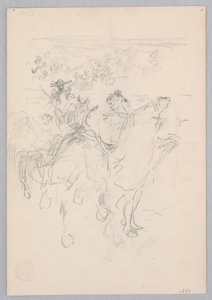 Mannen te Paard door Robert Frederick Blum