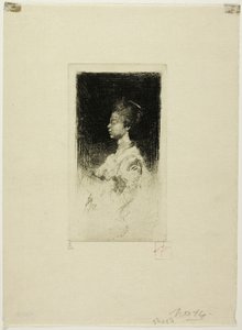 Klein hoofd door Robert Frederick Blum