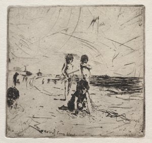 Souvenir van Coney Island door Robert Frederick Blum