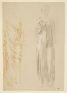 Studie voor staande vrouw, "Vintage Festival," Mendelssohn Glee Club, New York, NY