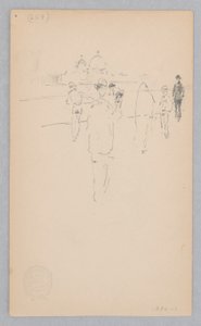 Uitzicht op Venetië, Italië door Robert Frederick Blum