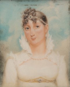 Mevrouw Stephen Van Rensselaer III Cornelia Paterson door Robert Fulton