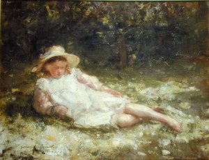 Luie momenten door Robert Gemmell Hutchison