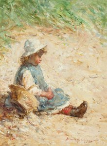 Op het Strand door Robert Gemmell Hutchison