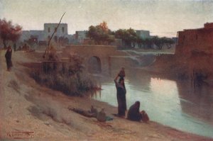 Avond in Fakus, ca. 1880, 1904