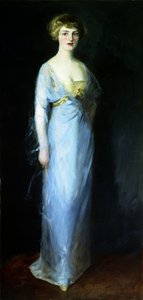 Portret van Dorothy Wagstaff, 1911 door Robert Henri