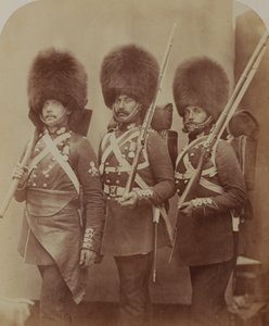 Pioniersmanieren en wachters Webster en Lemmen, Grenadier Guards