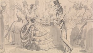 Openbare Verfrissing in de Hoge Kringen door Robert Isaac Cruikshank