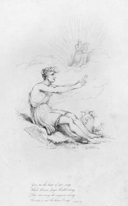Anacreon, Ode II door Robert Kerr (after) Porter