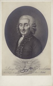 Luigi Boccherini, Italiaanse componist en cellist (1743-1805) door Robert Lefevre