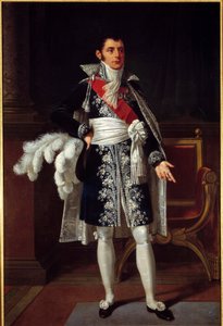 Portret van Anne Jean Marie René Savary, hertog van Rovigo (1774 - 1833) Minister van de Algemene Politie door Robert Lefevre