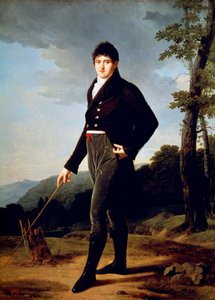 Portret van graaf Andrey Bezborodko, 1804 door Robert Lefevre