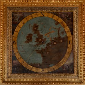 De windwijzer van de koningsgalerij, Kensington Palace