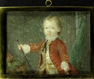 Willem V (1748-1806), prins van Oranje-Nassau, als kind