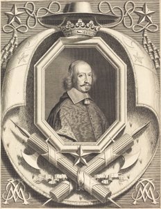 Kardinaal Jules Mazarin door Robert Nanteuil