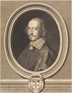Kardinaal Jules Mazarin door Robert Nanteuil