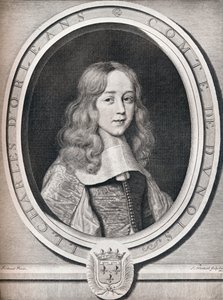 Karel van Orléans, graaf van Dunois, 1660, 1922 door Robert Nanteuil
