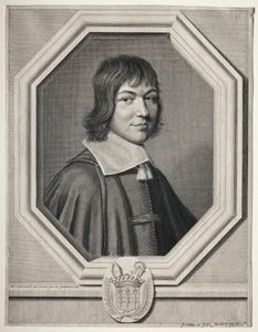 Charles Maurice le Tellier door Robert Nanteuil