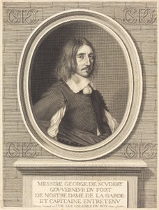 Georges de Scudery door Robert Nanteuil