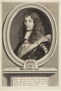 Jacques, markies van Castelnau - 1658 door Robert Nanteuil
