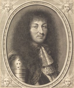 Lodewijk XIV door Robert Nanteuil