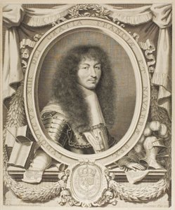 Lodewijk XIV door Robert Nanteuil