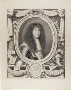 Lodewijk XIV door Robert Nanteuil