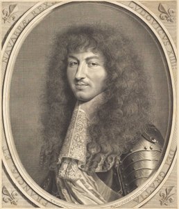 Lodewijk XIV door Robert Nanteuil