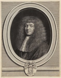 Portret van Honoré Courtin door Robert Nanteuil