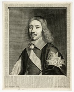 Portret van Michel Le Tellier, Minister van Staat door Robert Nanteuil