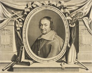 Victor Bouthillier, aartsbisschop van Tours door Robert Nanteuil