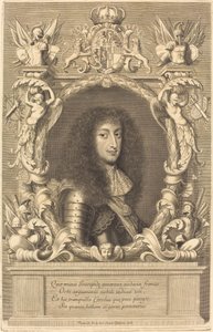 Charles-Emmanuel, hertog van Savoye door Robert Nanteuil after Justus van Verus