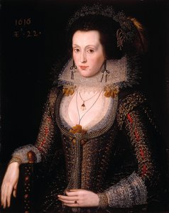 Elizabeth Poulett door Robert Peake