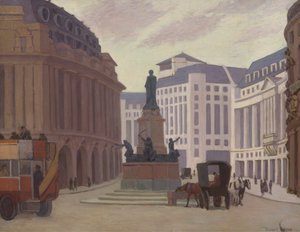 Aldwych door Robert Polhill Bevan