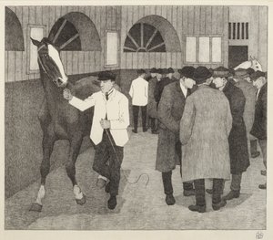 Paardenhandelaren bij de Barbican, 1921