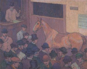 Rustig met alle wegoverlast door Robert Polhill Bevan