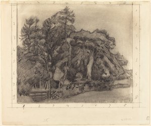 De Plantage door Robert Polhill Bevan