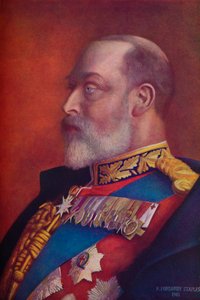 Koning Edward VII in het eerste jaar van zijn regering, 1901 1910