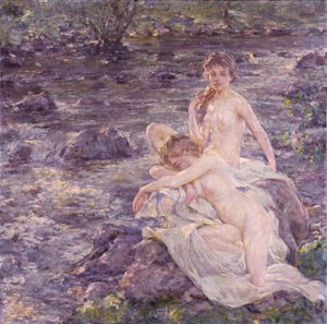 De baders door Robert Reid