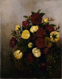 Rozen Stilleven door Robert S. Duncanson