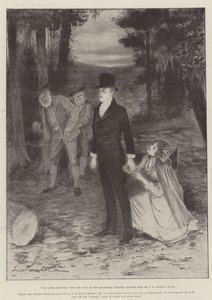 De kleine minister, het nieuwe stuk in het Haymarket Theatre, aangepast van de roman van Mr J M Barrie