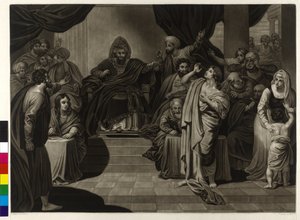 Hoofdstuk VII psalm CX door Robert Smirke
