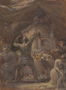 [Een van] Illustraties bij Shakespeare door Robert Smirke