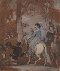 [Een van] Illustraties bij Shakespeare door Robert Smirke