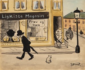Lijkkistmagazijn