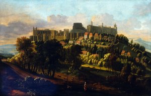 Windsor Castle, c.1670 door Robert Streater or Streeter