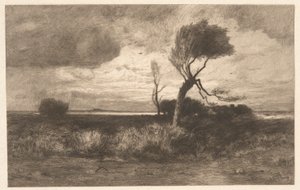 Dichtbij de kust door Robert Swain Gifford