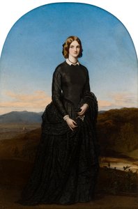 Portret van de eerbiedwaardige Selina Weld Forester, gravin van Bradford door Robert Thorburn