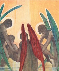 Illustratie voor The Dream Of Gerontius door Kardinaal Newman