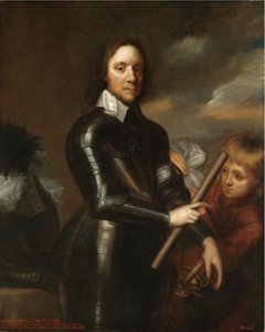 Portret van Oliver Cromwell 1599-1658